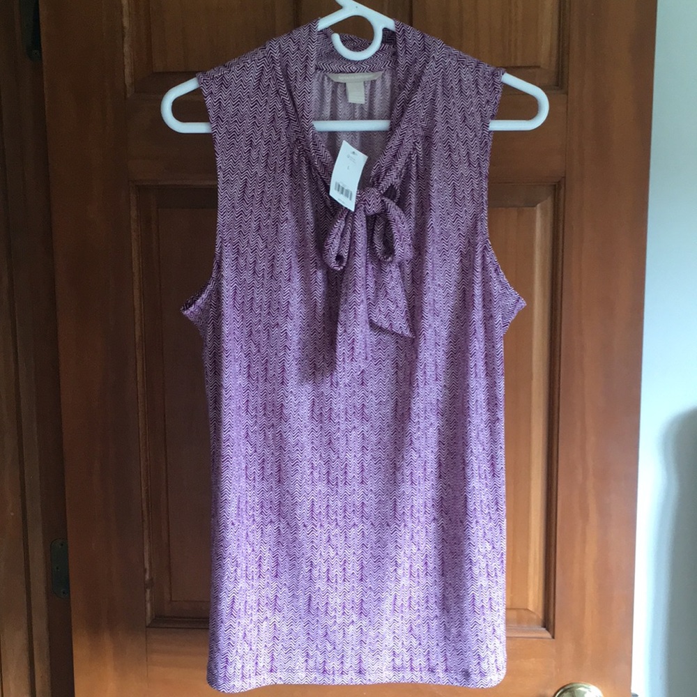 NWT Banana Republic Sleeveless Blouse Women’s L